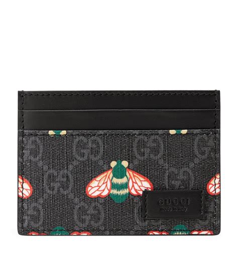 GG Supreme bees card case wallet 